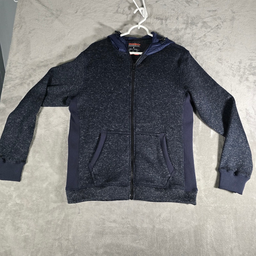 Hawke & Co. Full Zip Hoodie Jacket Performance Sportswear‎ Lightweight S